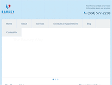 Tablet Screenshot of bausey.com